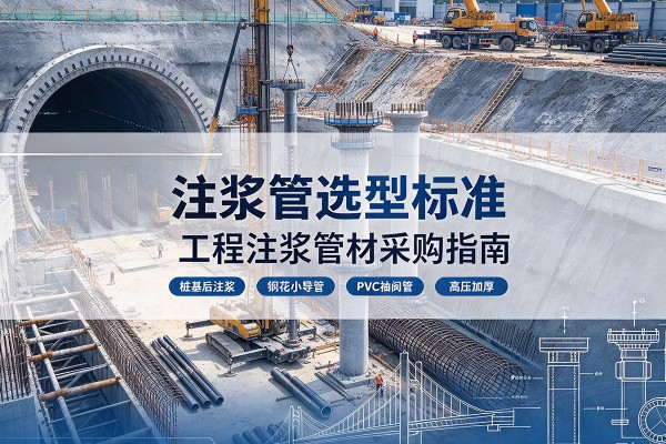 日照注浆管选型标准