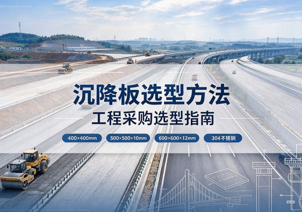 日照沉降板选择方法